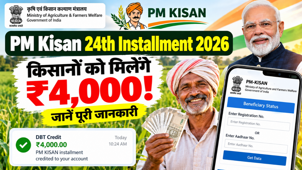 PM KIsan 24th Installment 2026